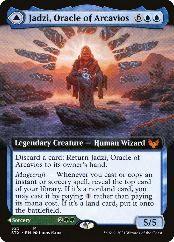 Jadzi, Oracle of Arcavios // Journey to the Oracle (STX-325) - : (Extended Art) Foil