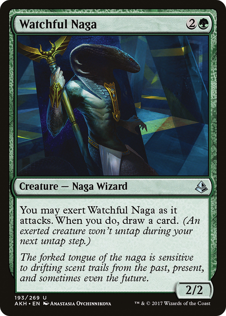 Watchful Naga (AKH-193) -  Foil