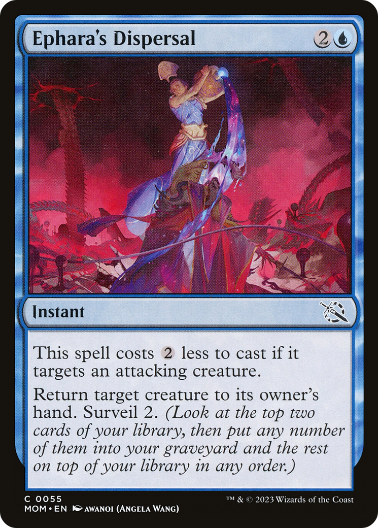 Ephara's Dispersal (MOM-055) -  Foil