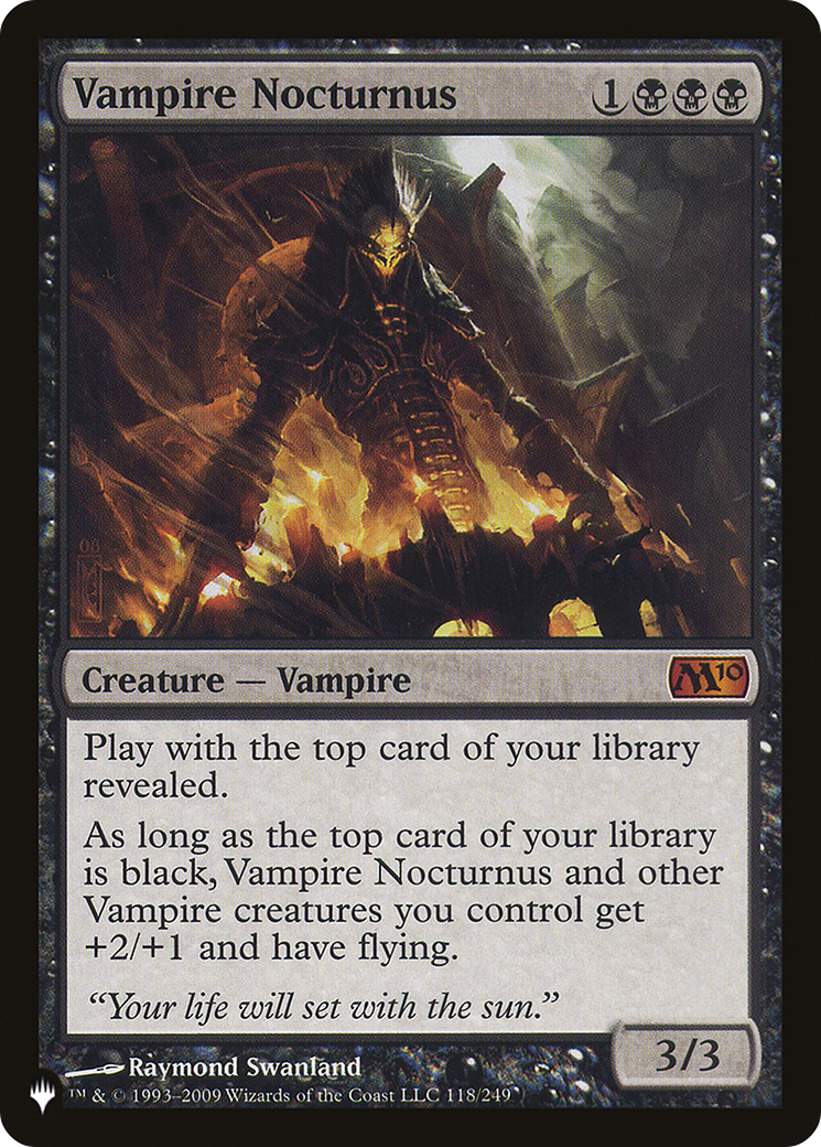 Vampire Nocturnus (LIST-M10-118) -