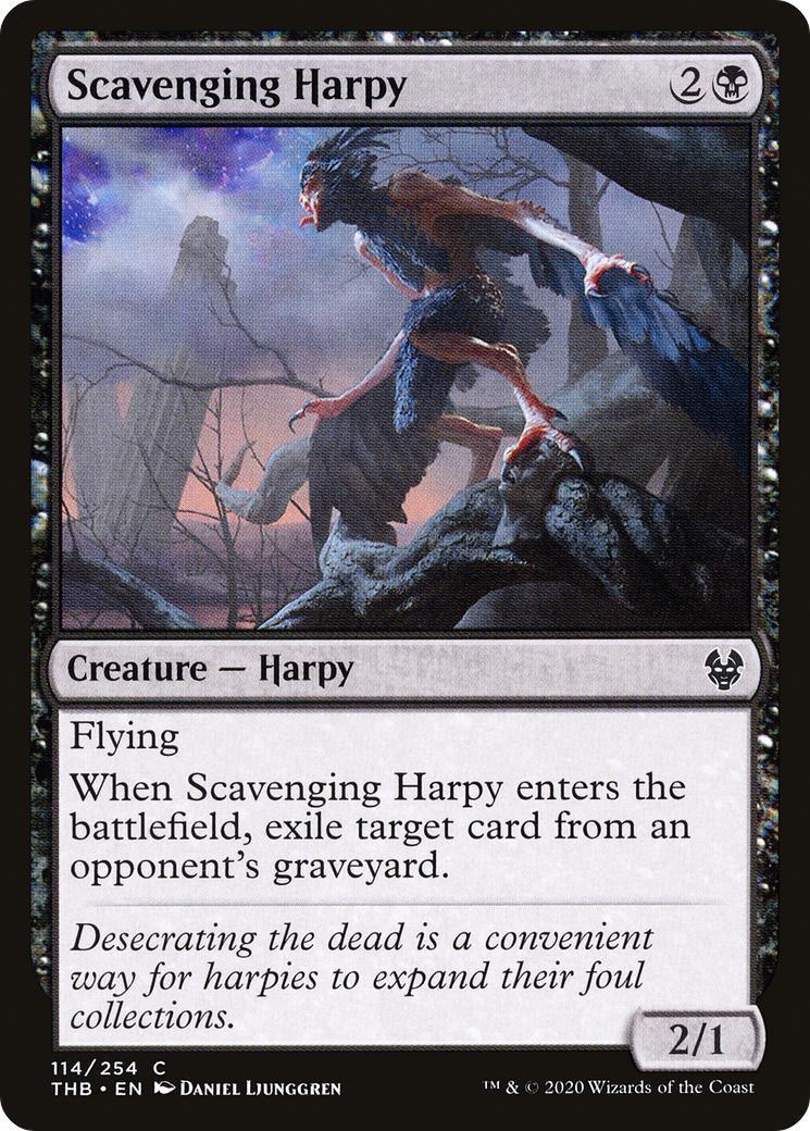 Scavenging Harpy (THB-114) -  Foil