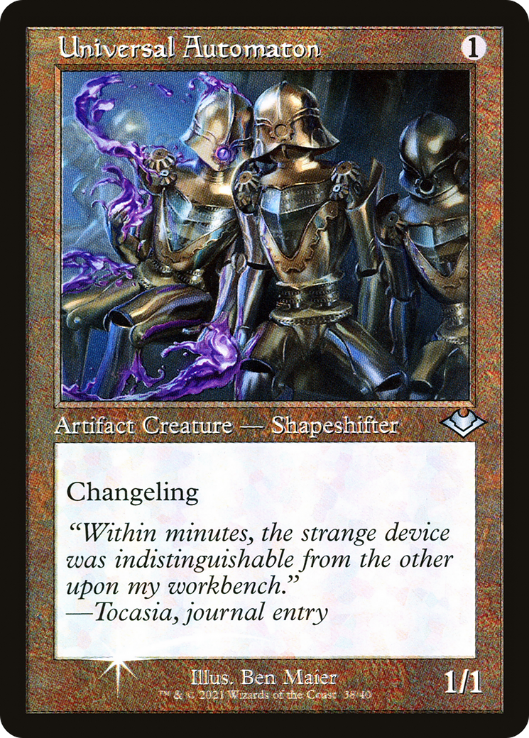 Universal Automaton (MH1-038) -  Foil