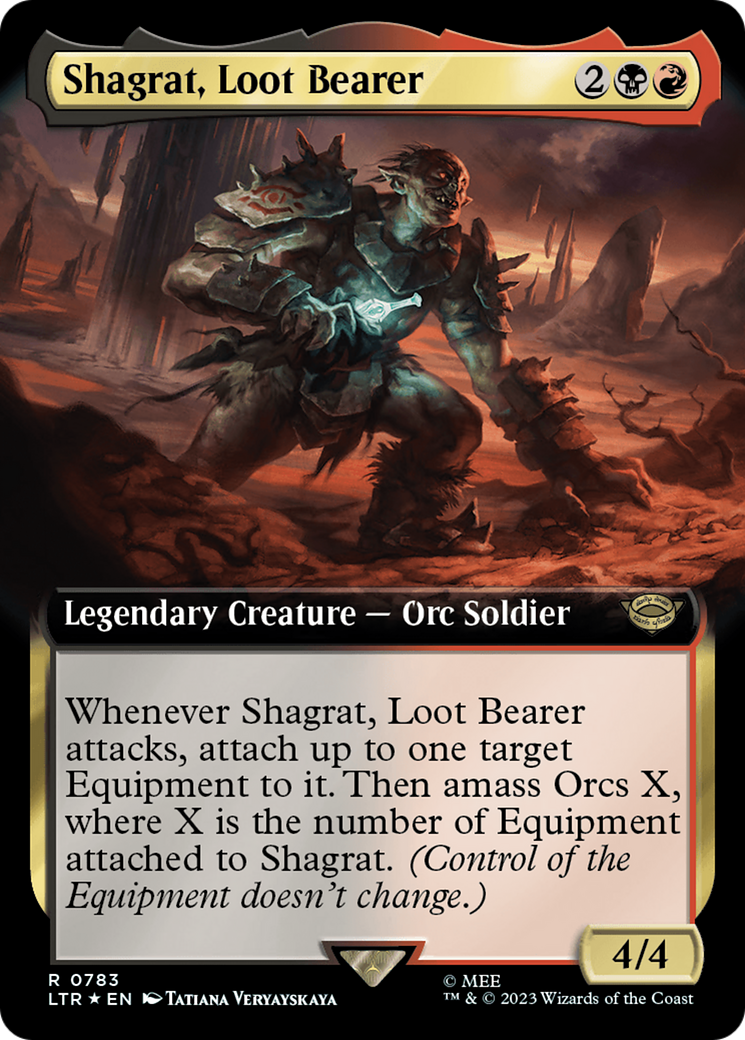 Shagrat, Loot Bearer (LTR-783) - : (Extended Art) Foil