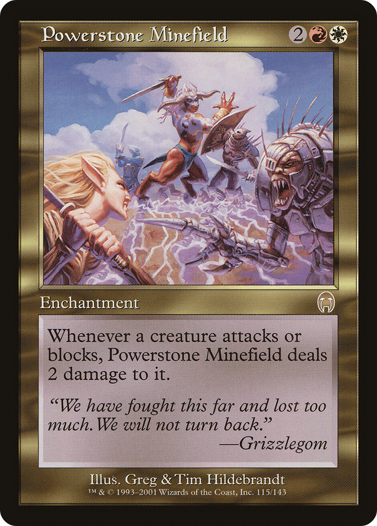 Powerstone Minefield (APC-115) -  Foil