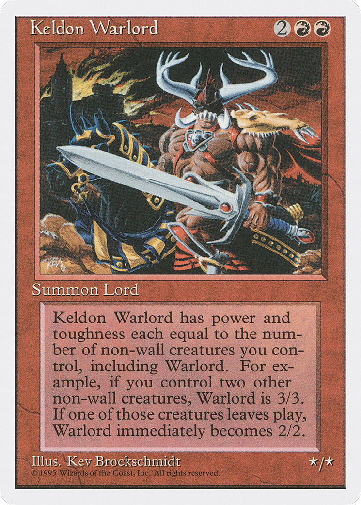 Keldon Warlord (4ED-207) -