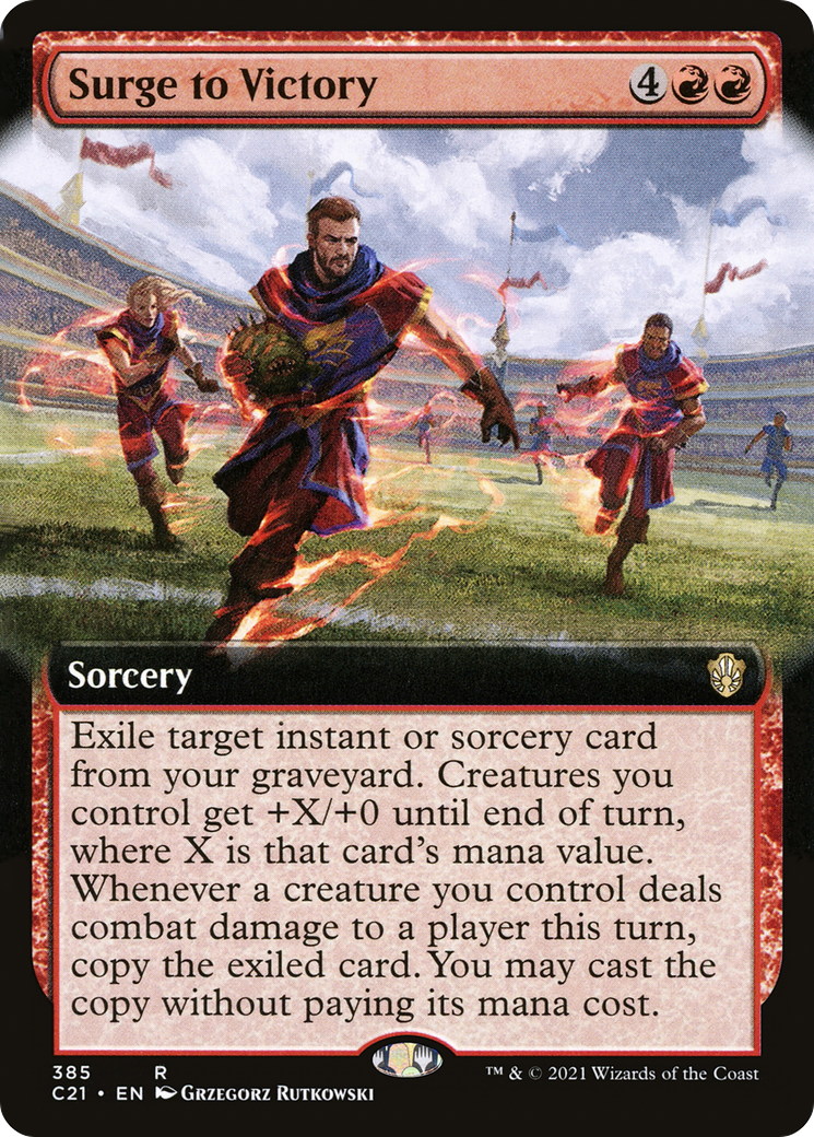 Surge to Victory (C21-385) - : (Extended Art)