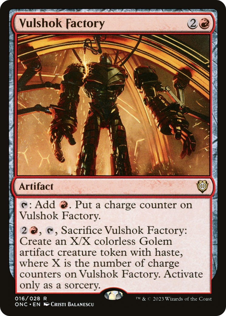 Vulshok Factory (ONC-016) -