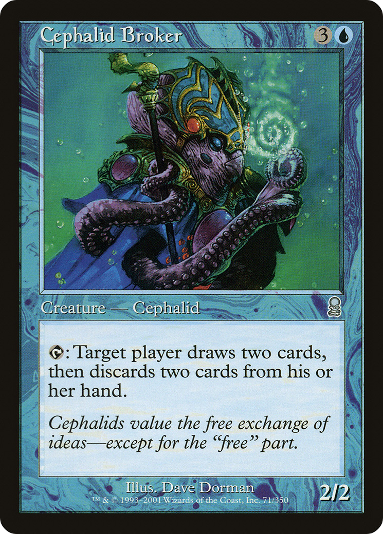 Cephalid Broker (ODY-071) -  Foil