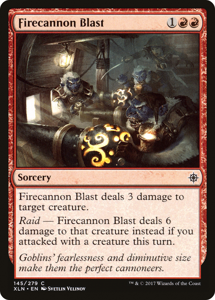 Firecannon Blast (XLN-145) -  Foil