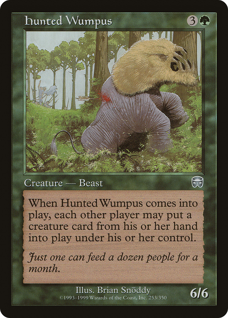 Hunted Wumpus (MMQ-253) -