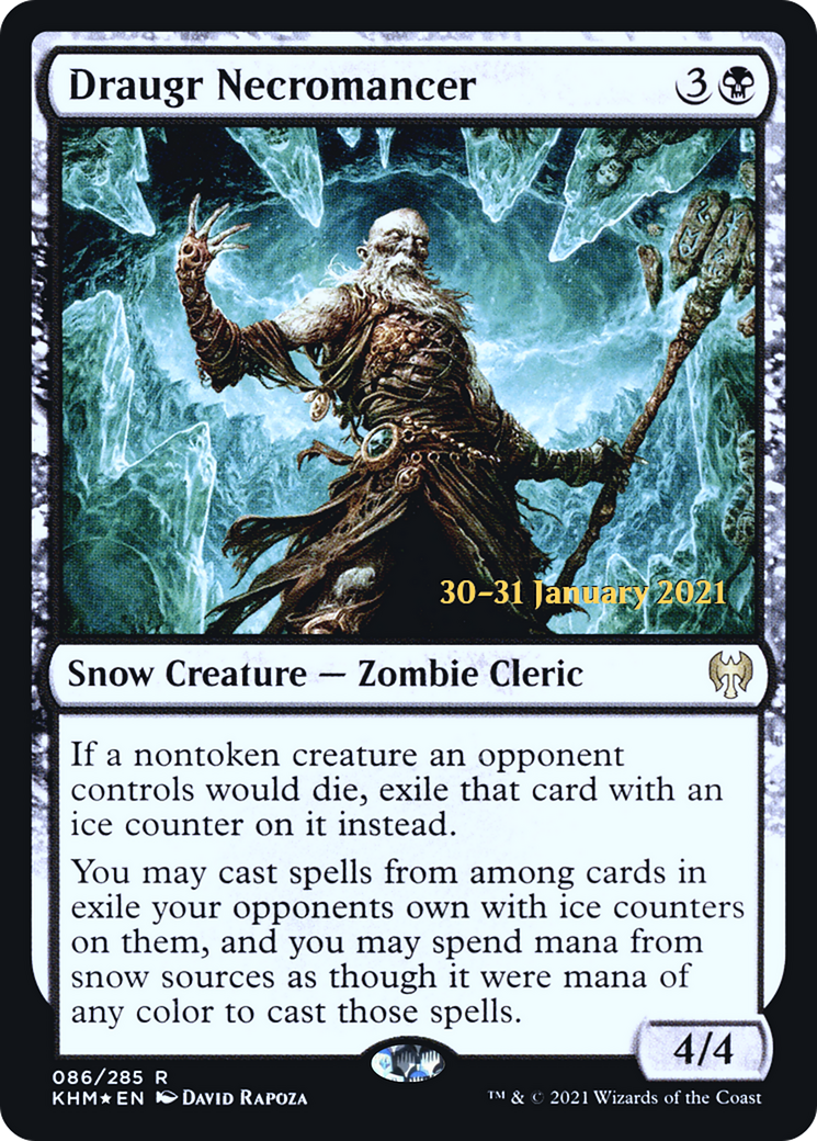 Draugr Necromancer (PRE-86S) - : (snow) Foil