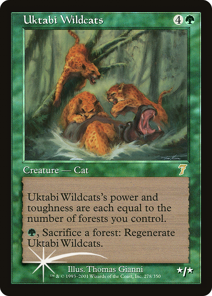 Uktabi Wildcats (7ED-278★) -  Foil