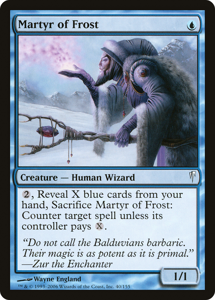 Martyr of Frost (CSP-040) -