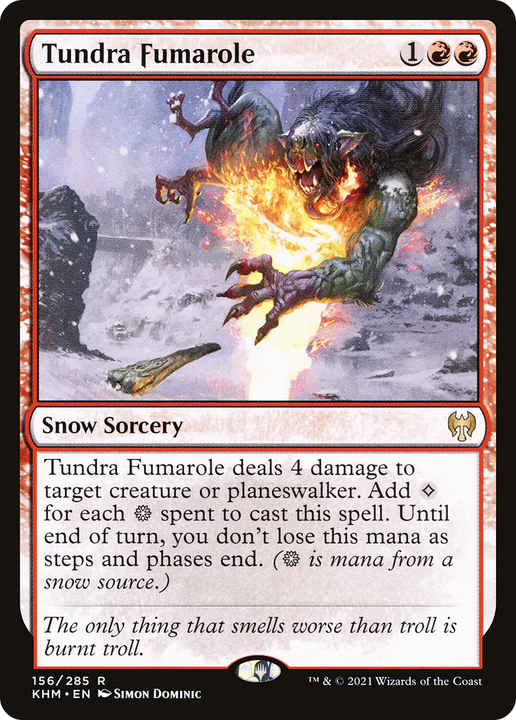 Tundra Fumarole (KHM-156) - : (snow) Foil