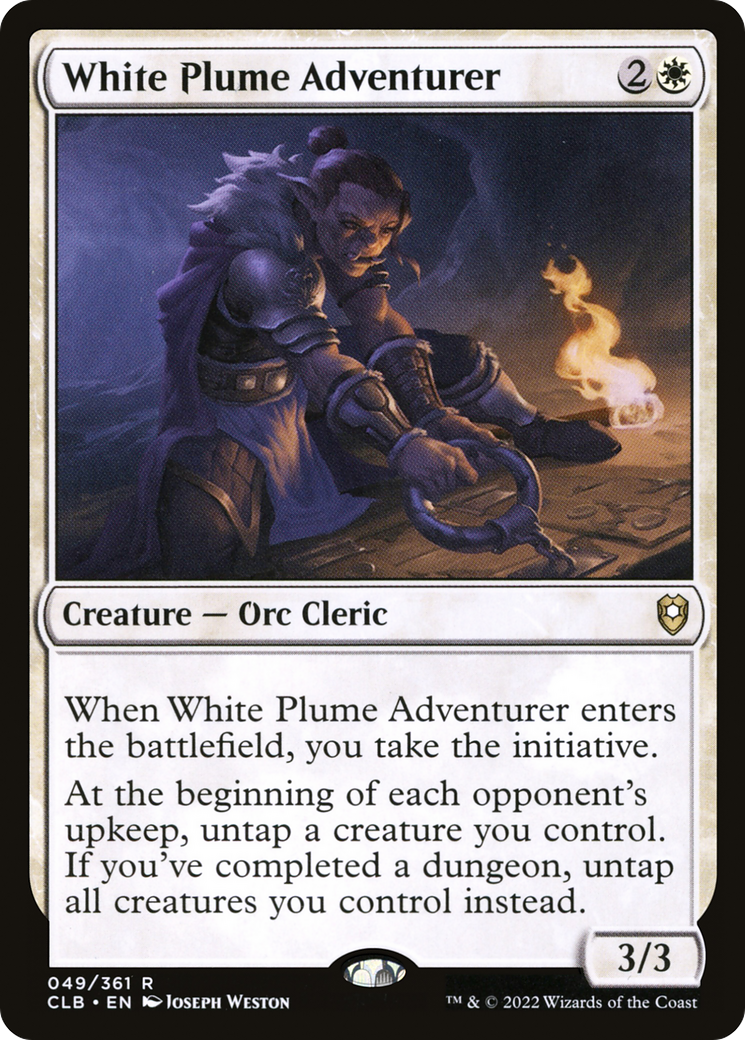 White Plume Adventurer (CLB-049) -  Foil