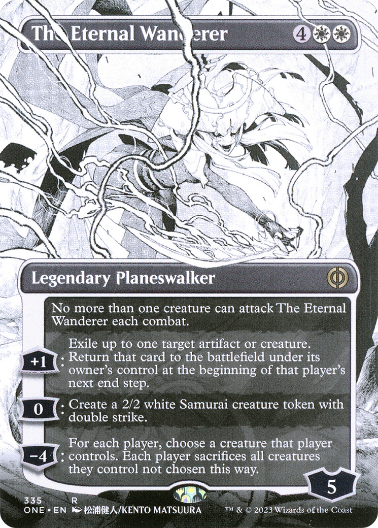 The Eternal Wanderer (ONE-335) - : (Showcase) (Borderless) Foil