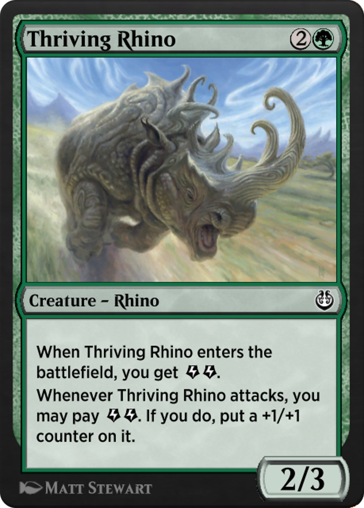 Thriving Rhino (KLR-183) -