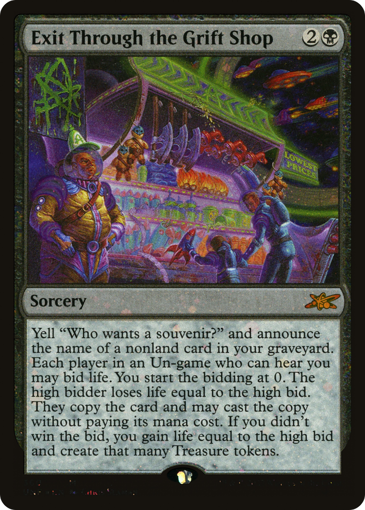 Exit Through the Grift Shop (UNF-360) -  Foil