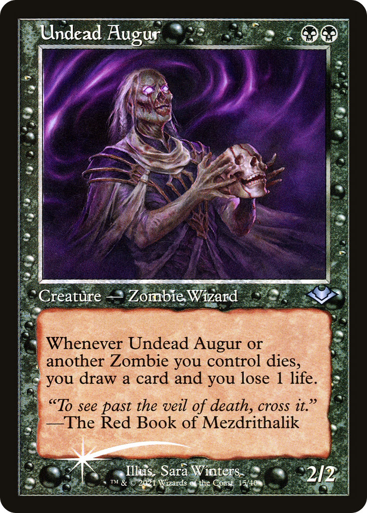 Undead Augur (MH1-015) -  Etched Foil