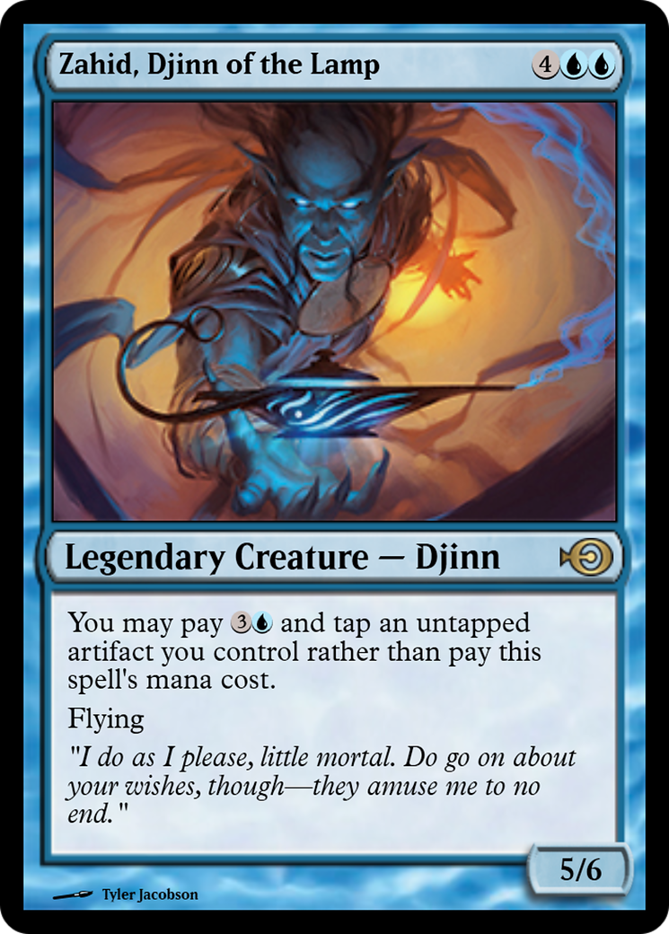 Zahid, Djinn of the Lamp (PRM-68041) -  Foil