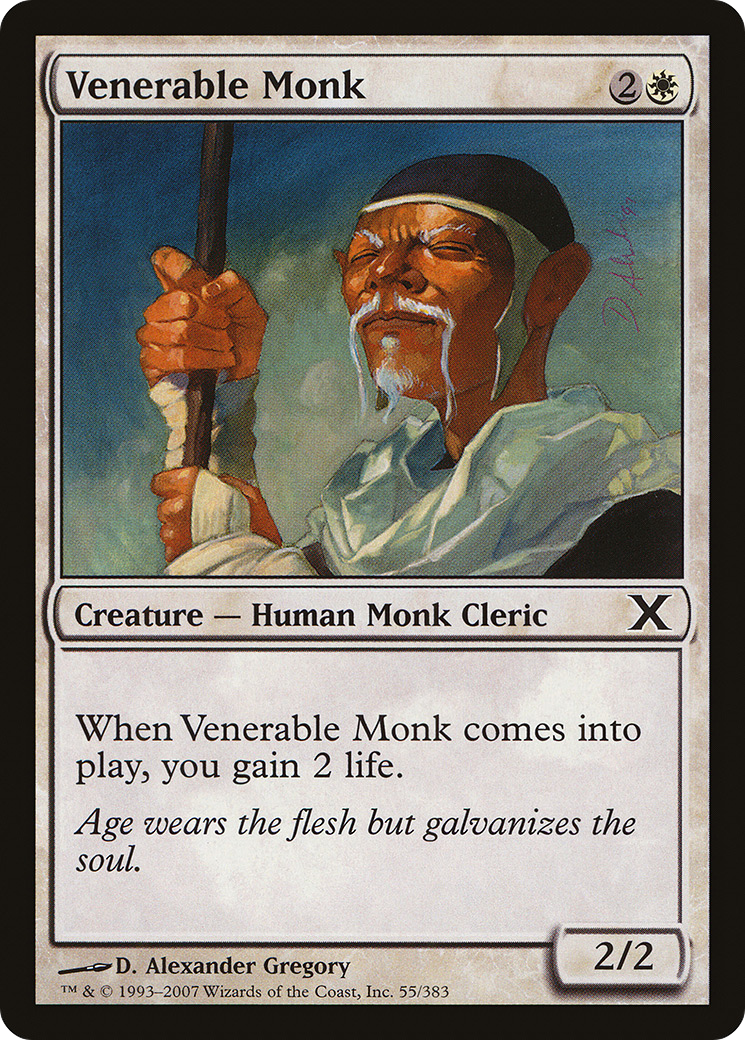 Venerable Monk (10E-055) -  Foil