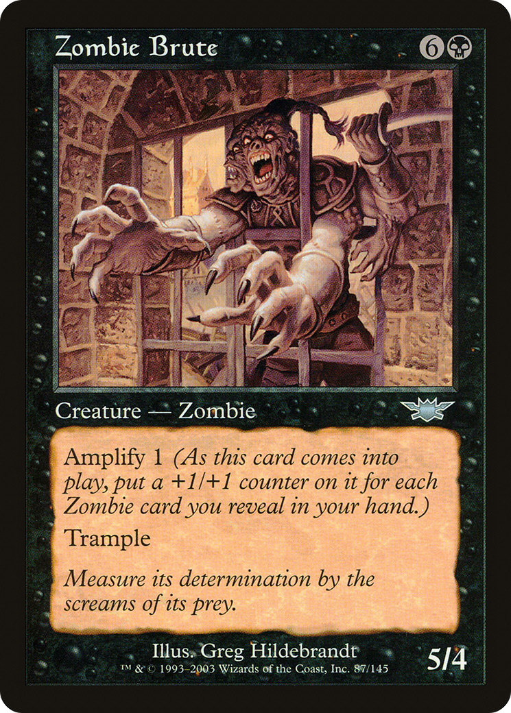 Zombie Brute (LGN-087) -  Foil