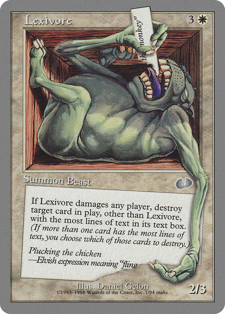 Lexivore (UGL-007) -