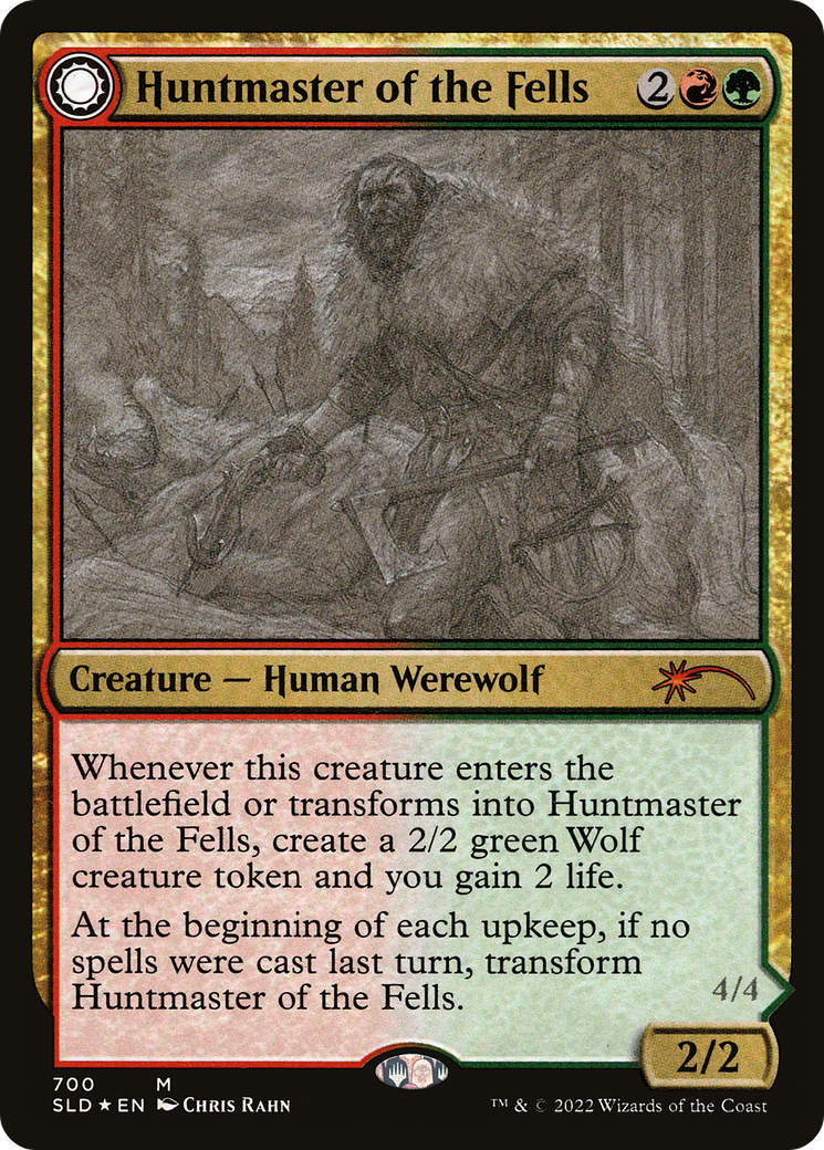 Huntmaster of the Fells // Ravager of the Fells (SLD-700) -