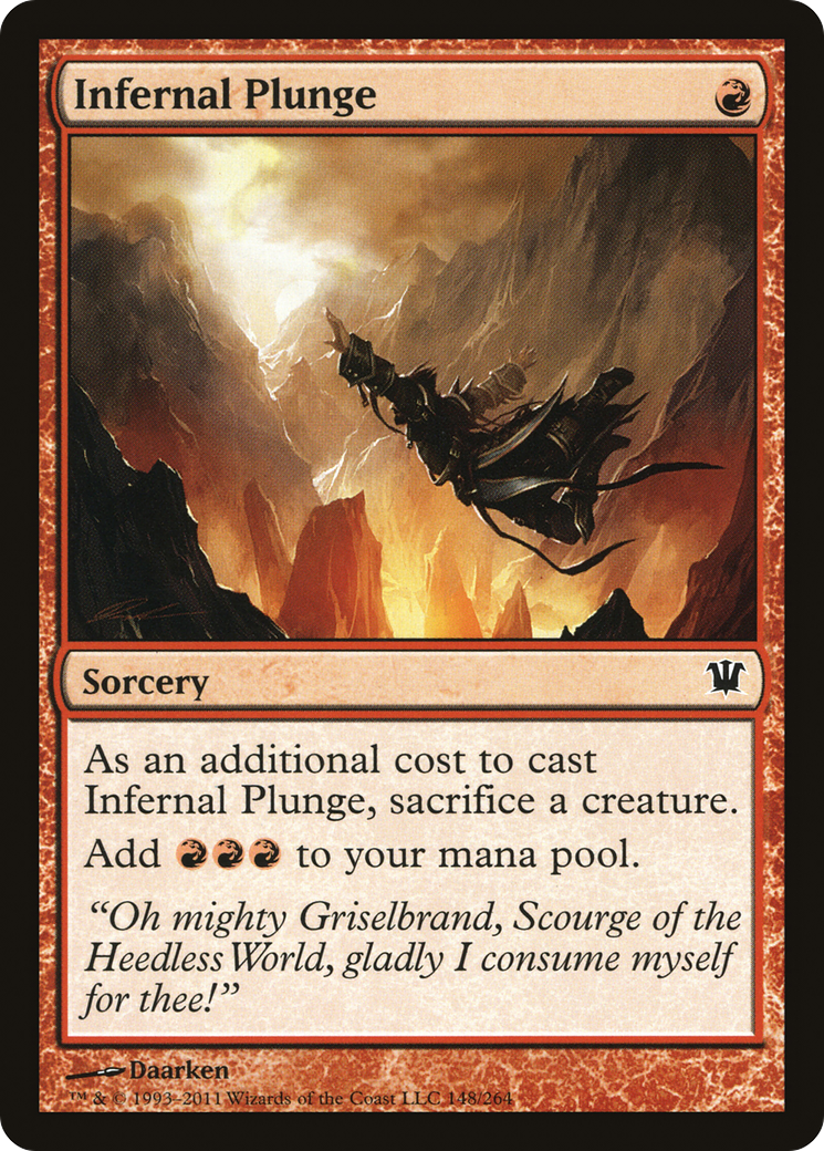 Infernal Plunge (ISD-148) -