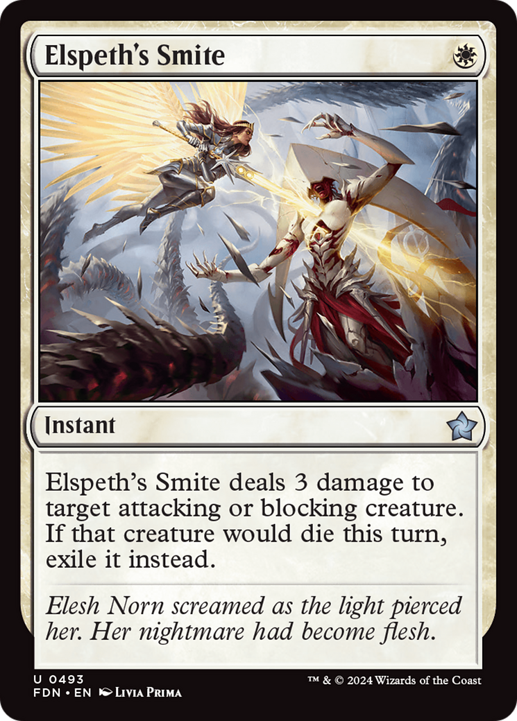 Elspeth's Smite (FDN-493) -