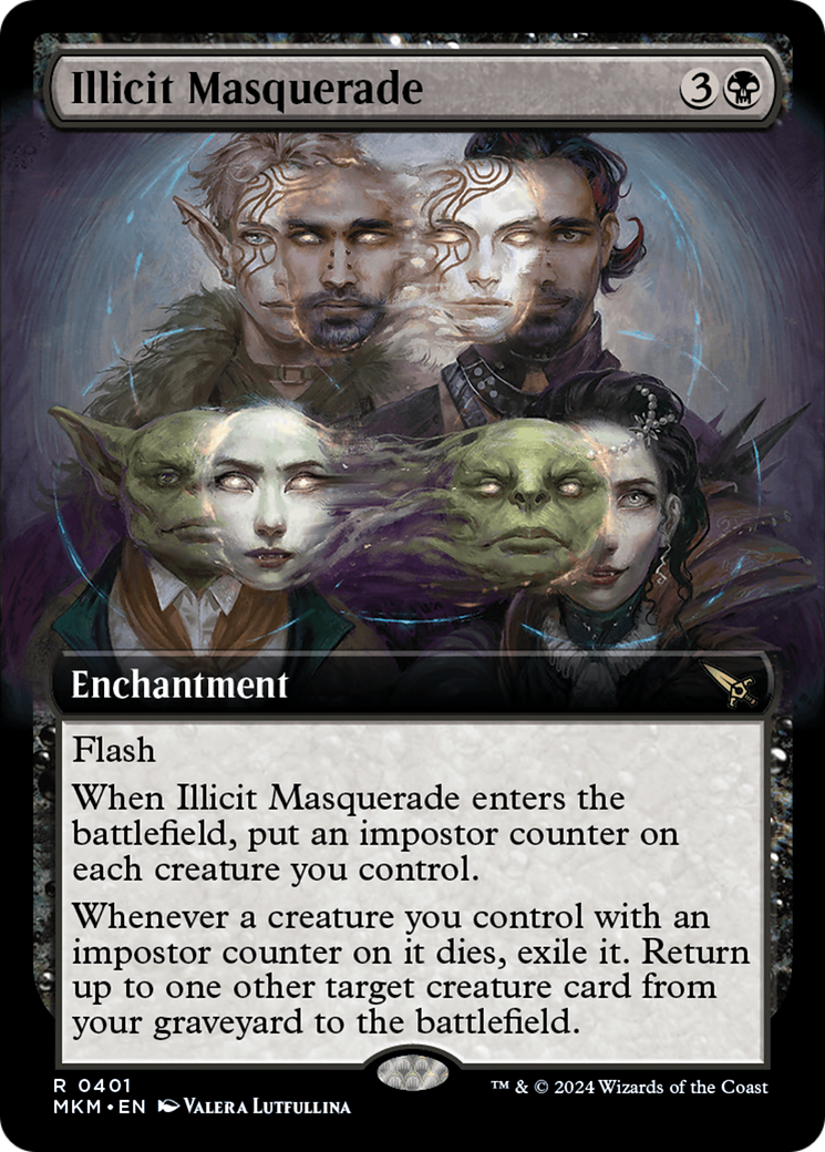 Illicit Masquerade (MKM-401) - : (Extended Art)