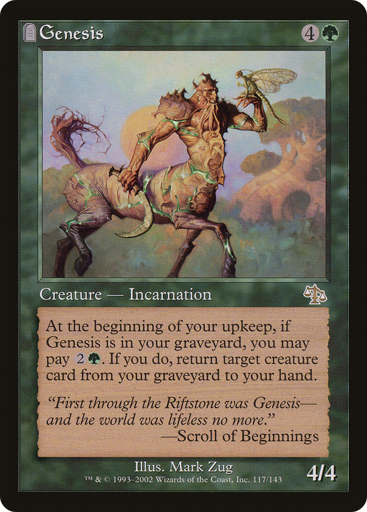 Genesis (JUD-117) - : (tombstone) Foil