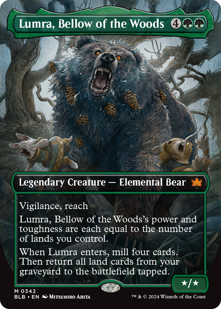 Lumra, Bellow of the Woods (BLB-342) -  (Borderless)