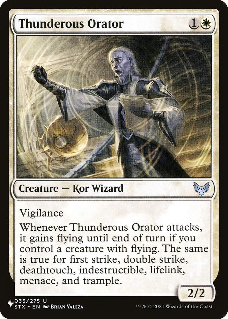 Thunderous Orator (LIST-STX-35) -