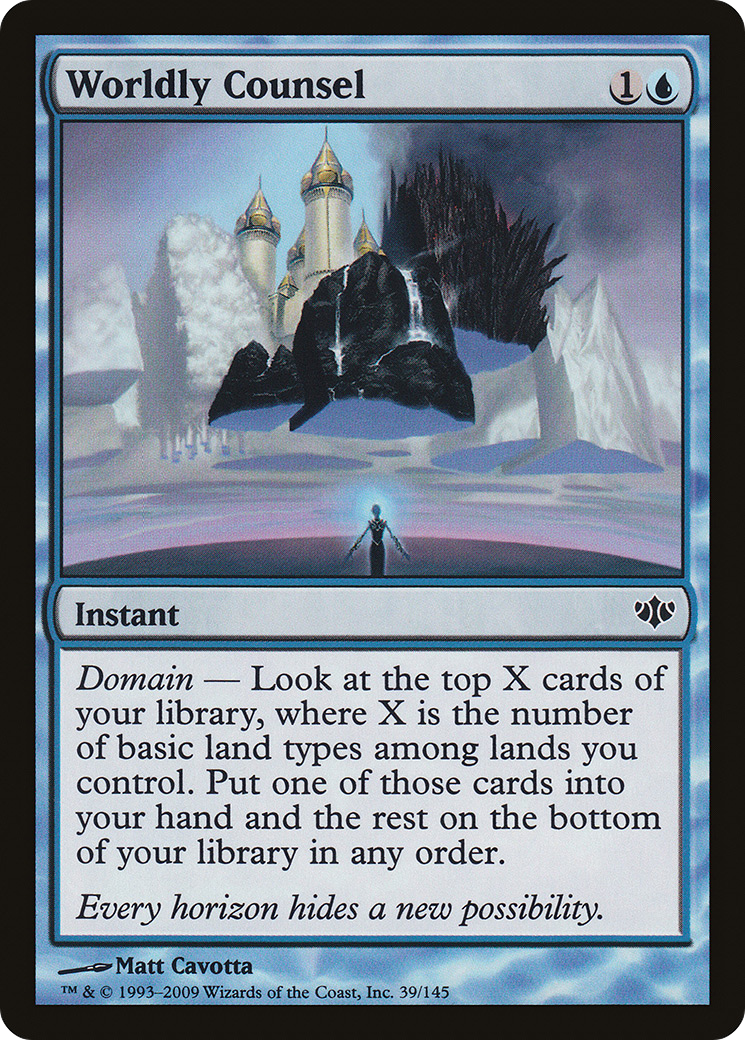 Worldly Counsel (CON-039) -  Foil