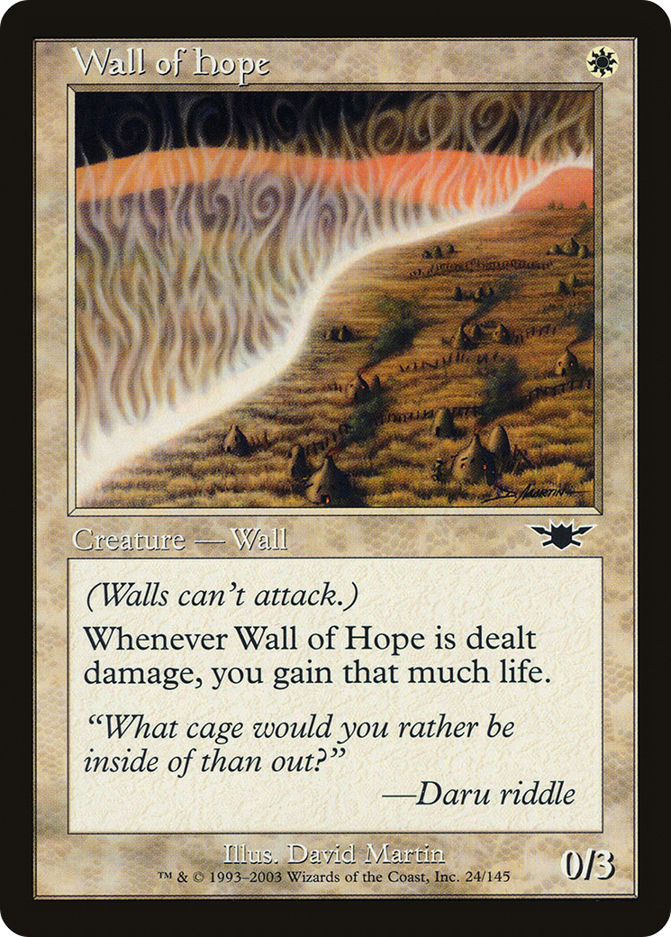 Wall of Hope (LGN-024) -  Foil