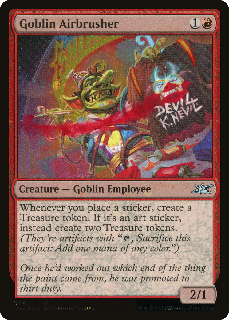 Goblin Airbrusher (UNF-394) -  Foil