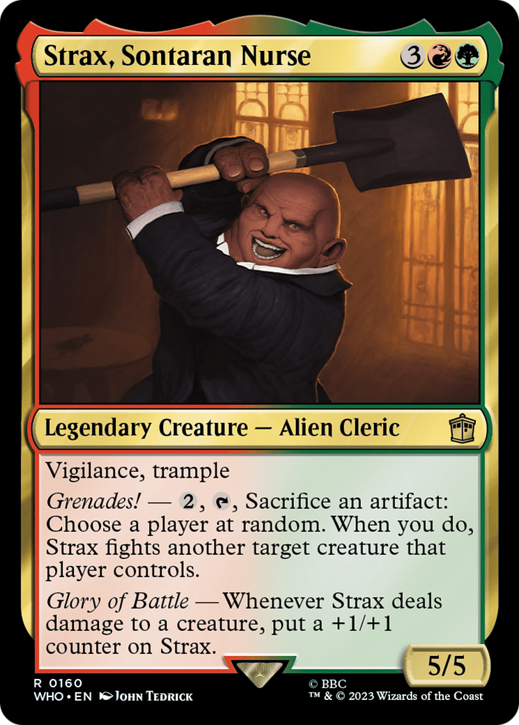 Strax, Sontaran Nurse (WHO-160) -  Foil