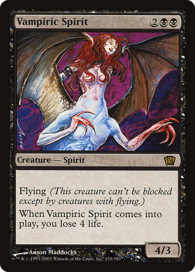 Vampiric Spirit (8ED-170★) -  Foil