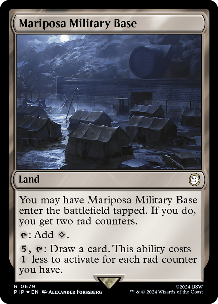 Mariposa Military Base (PIP-679) -  Foil