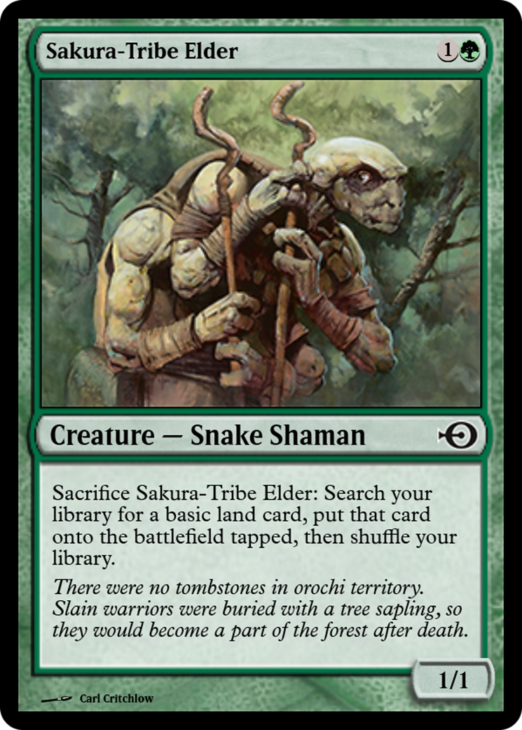 Sakura-Tribe Elder (PRM-36282) -  Foil