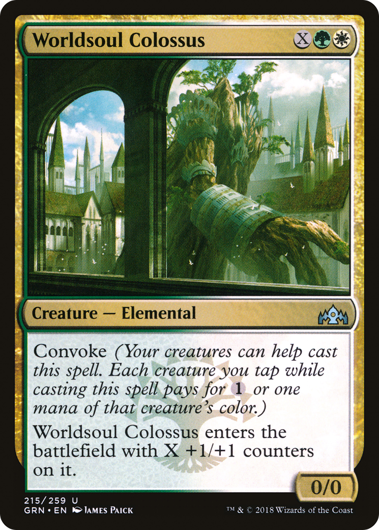 Worldsoul Colossus (GRN-215) -  Foil