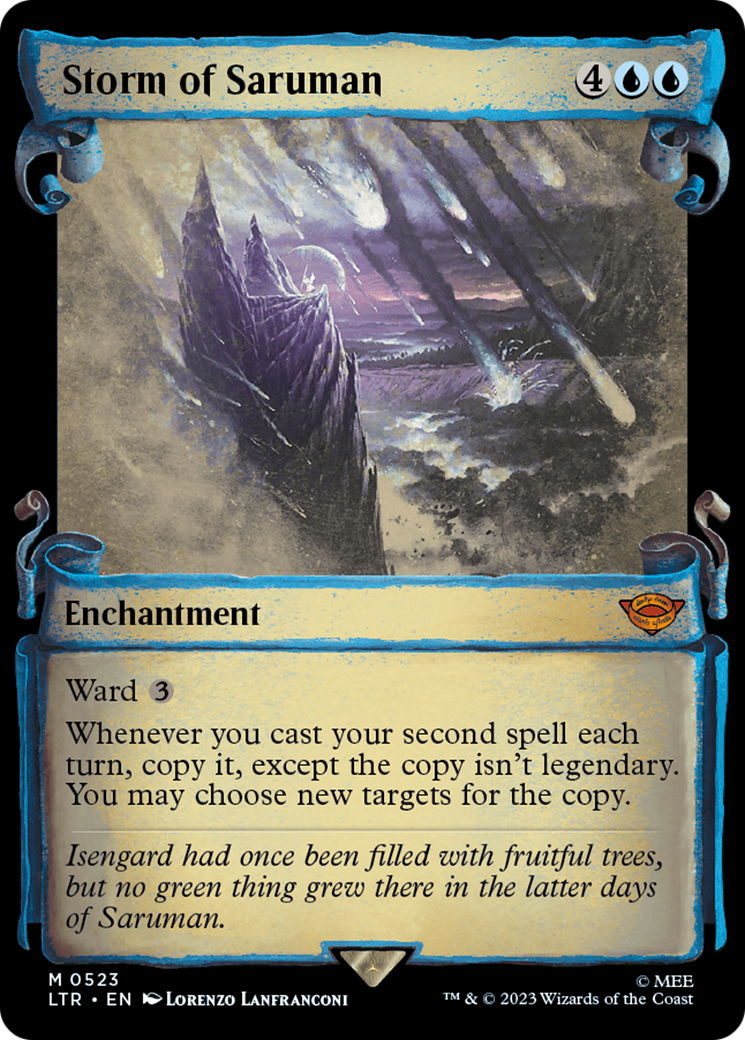 Storm of Saruman (LTR-523) - : (Showcase) Foil