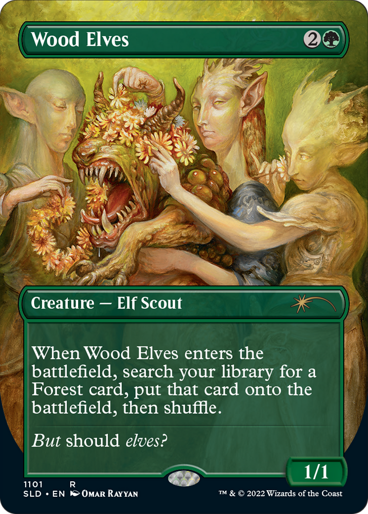 Wood Elves (SLD-1101) -  (Borderless)