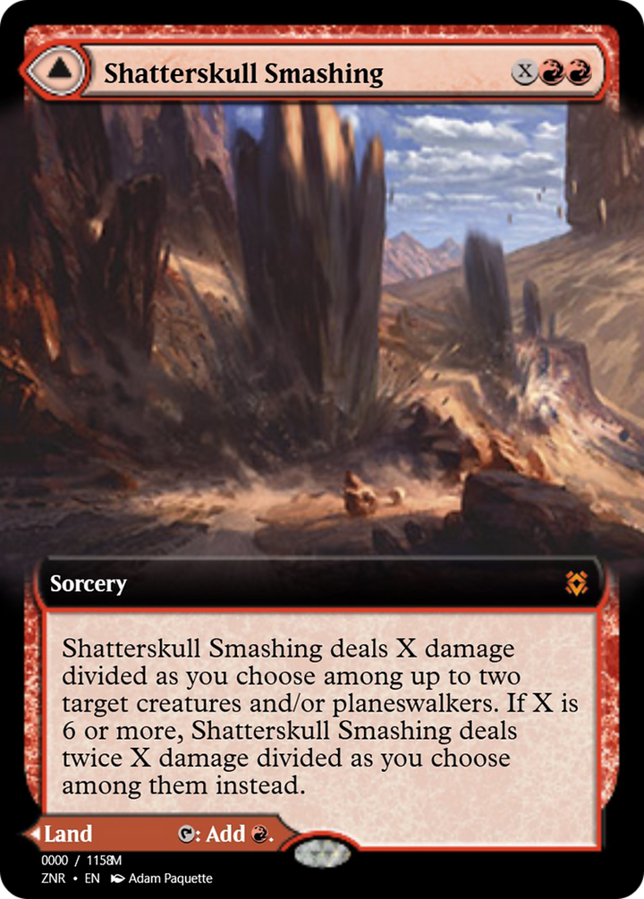 Shatterskull Smashing // Shatterskull, the Hammer Pass (PRM-83866) -  Foil