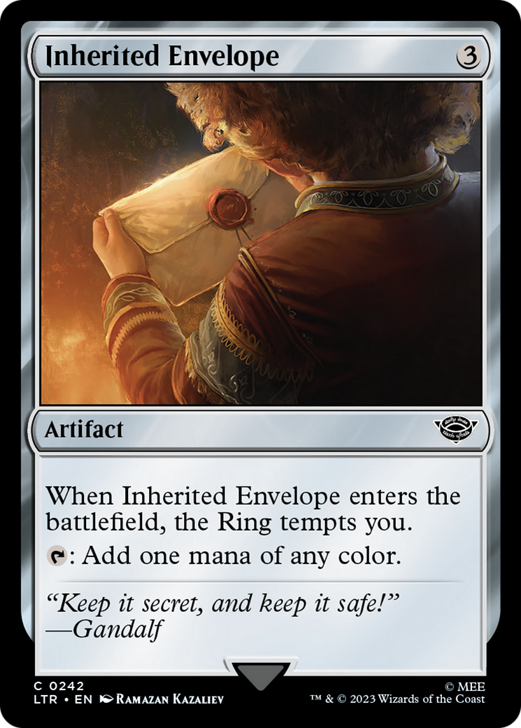 Inherited Envelope (LTR-242) -  Foil