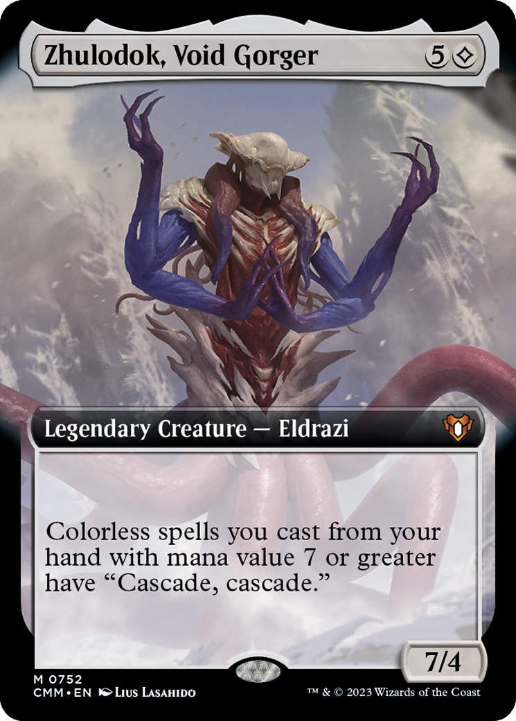 Zhulodok, Void Gorger (CMM-752) - : (Extended Art) Foil