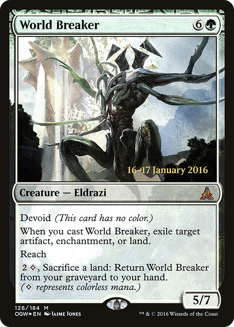 World Breaker (PRE-126S) - : (devoid) Foil