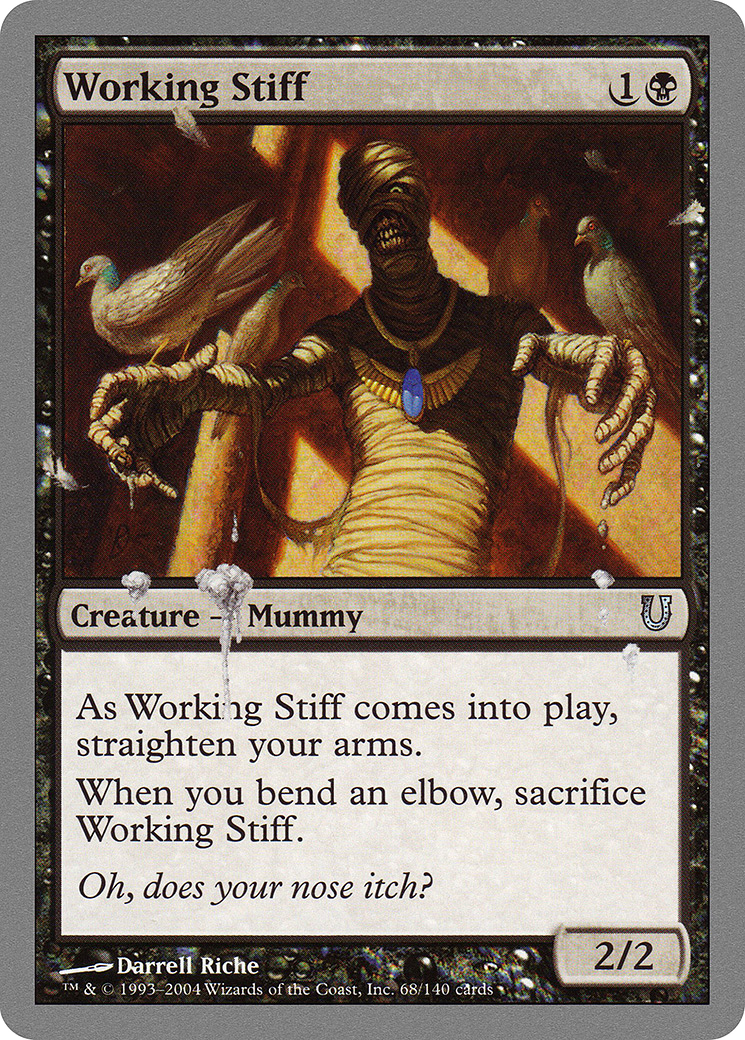 Working Stiff (UNH-068) -  Foil