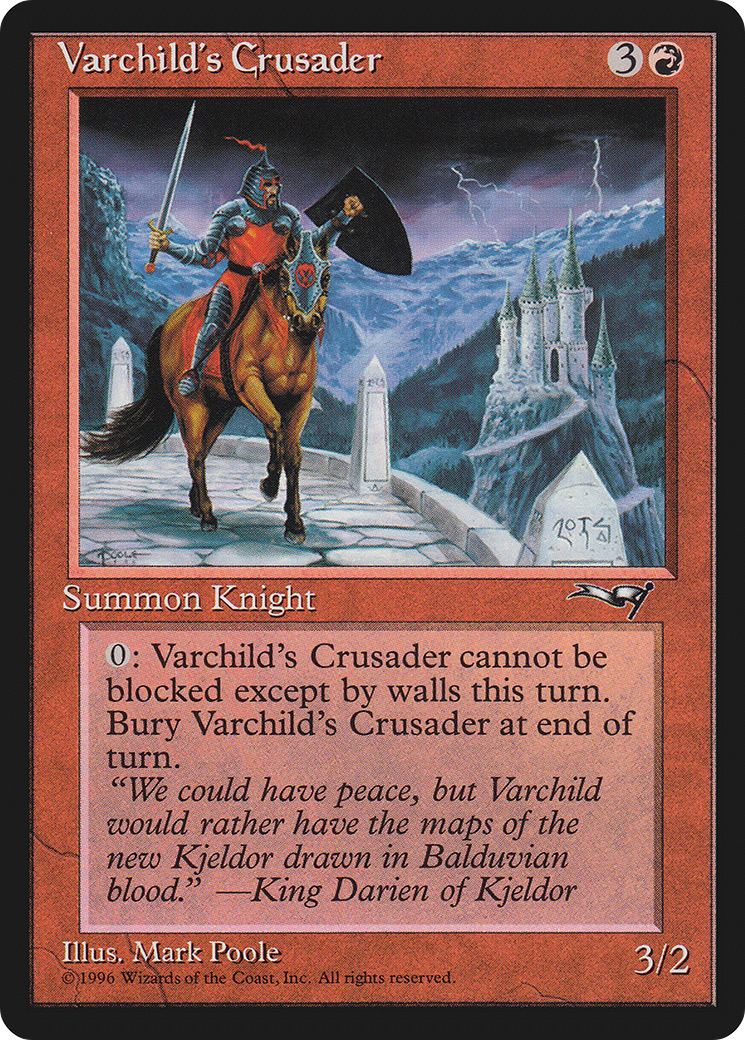 Varchild's Crusader (ALL-82A) -